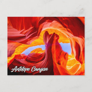 Antelope Canyon, Page, Arizona, Vereinigte Staaten Postkarte