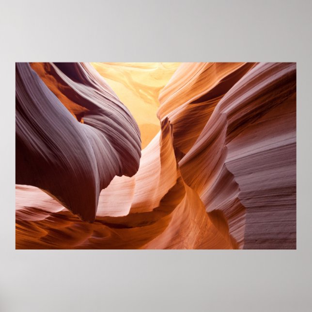 "Antelope canyon" Poster (Vorne)