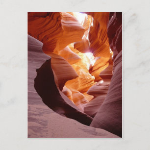 Antelope Canyon Sandstone Postkarte