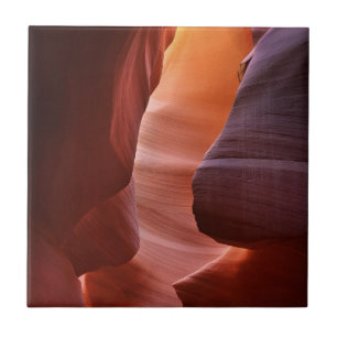 Antelope Canyon Slot Formationen Fliese