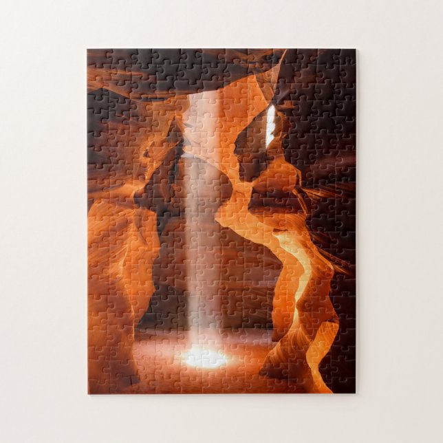 Antelope Canyon Sunbeam Puzzle (Vertikal)