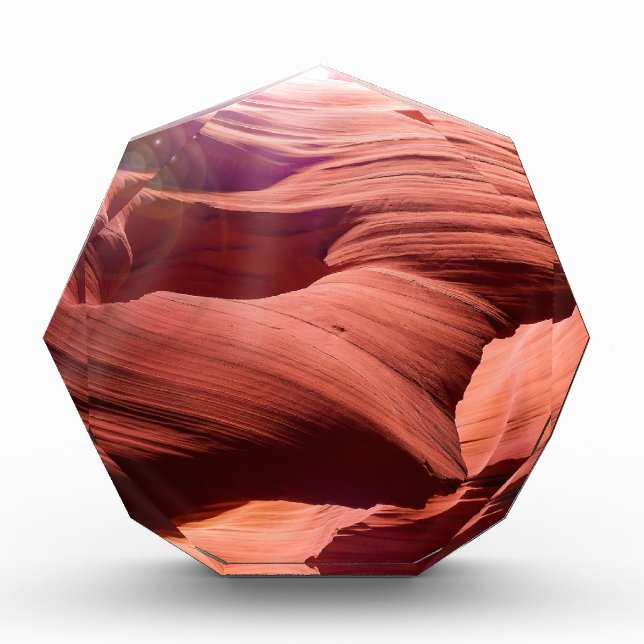 Antelope Canyon | Zazzle_Growshop. Fotoblock (Vorderseite)