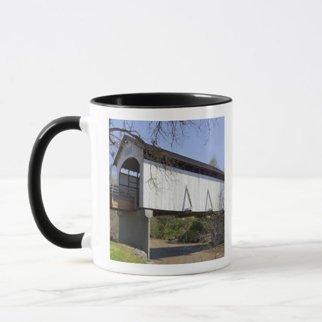 Antelope Creek Covered Bridge, Baujahr 1922 Tasse (Links)