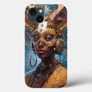 Antelope Headdress Science Fiction Cyberpunk Case-Mate iPhone Hülle