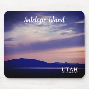 Antelope Island, Great Salt Lake, ABER Mousepad