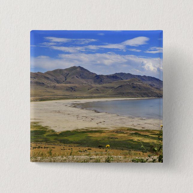 Antelope Island Staat Park, Great Salt Lake, Button (Vorderseite)