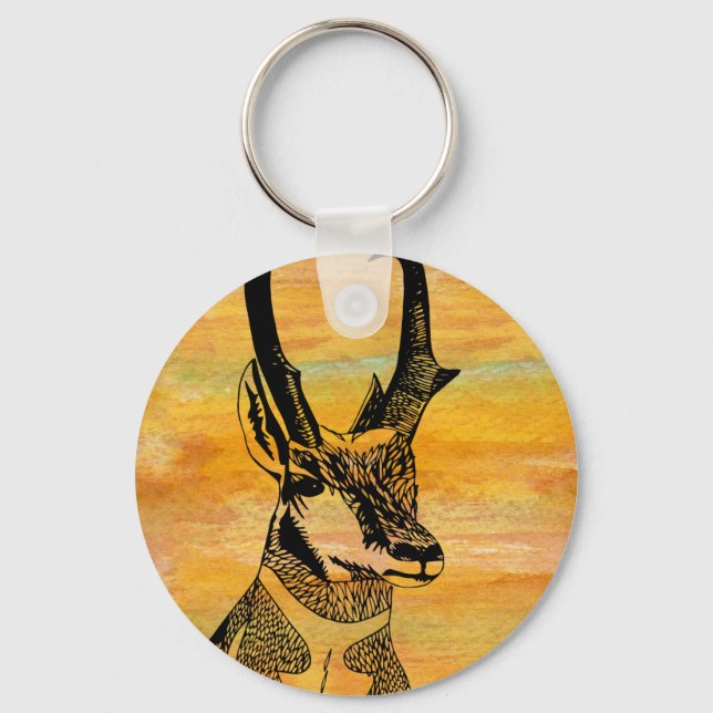 Antelope Key Chain Schlüsselanhänger (Vorderseite)