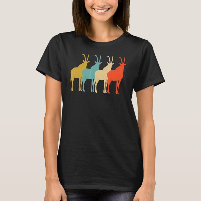 Antelope Retro Vintag T-Shirt (Vorderseite)