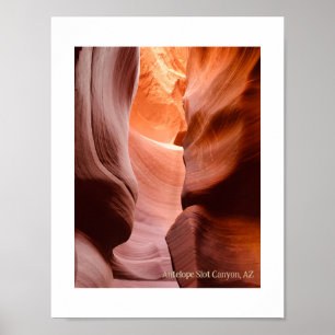 Antelope Slot Canyon, Arizona Poster