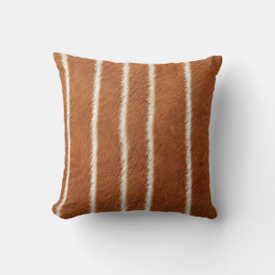 Antelope Stripes Pattern Kissen