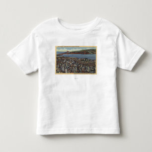 Antenne des gesamten Stadtzentrums Kleinkind T-shirt
