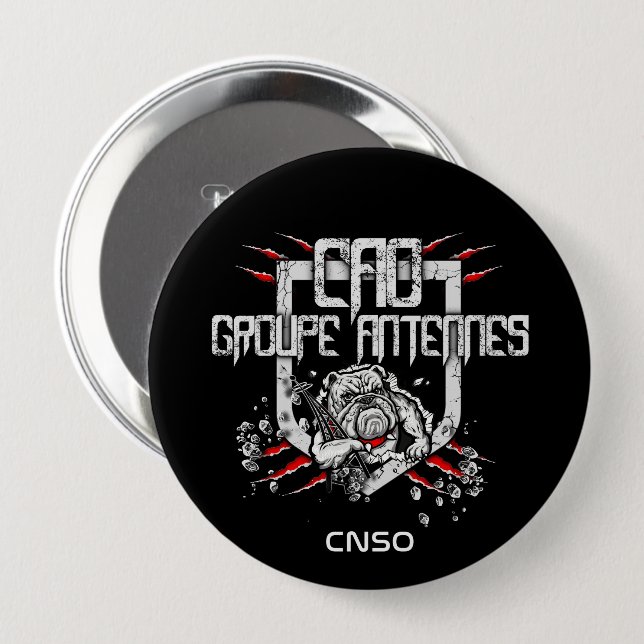 ANTENNEN-BADGE BUTTON (Vorne & Hinten)