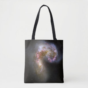 Antennen-Galaxie-Taschen-Tasche