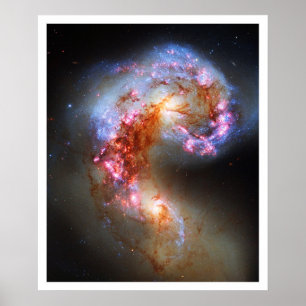Antennen-Galaxien Poster
