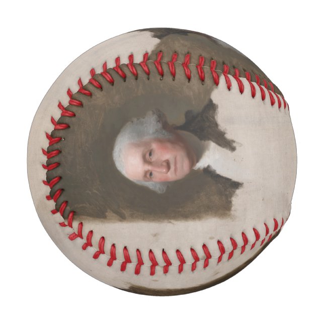 Anthaeneum George Washington 1. US-Präsident Baseball (Vorderseite Links)