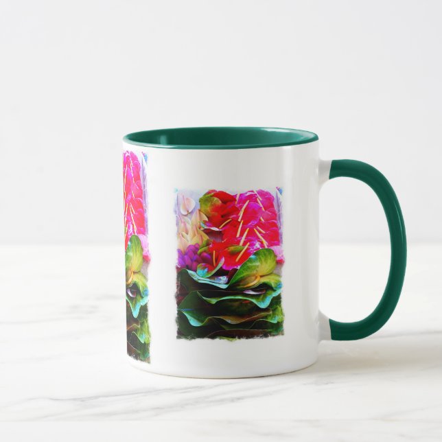 Anthiriums Tasse (Rechts)