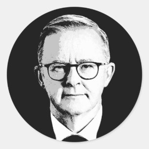 Anthony Albanese Runder Aufkleber
