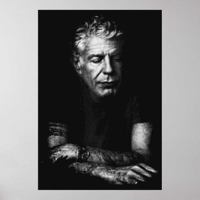 Anthony Bourdaim Poster (Vorne)