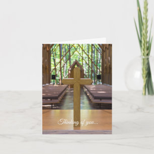 Anthony Chapel Cross Card Sympathy Card Karte