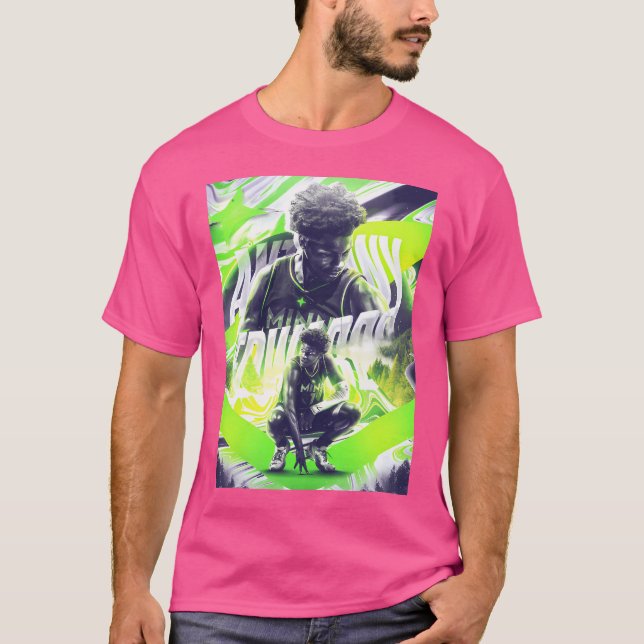 Anthony Edwards 1 Basketball T-Shirt (Vorderseite)