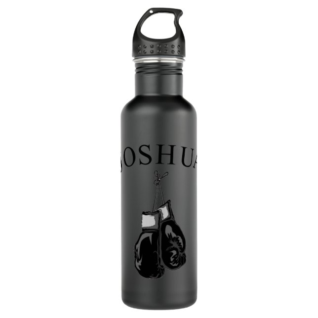 Anthony Joshua Design53.png Edelstahlflasche (Vorderseite)