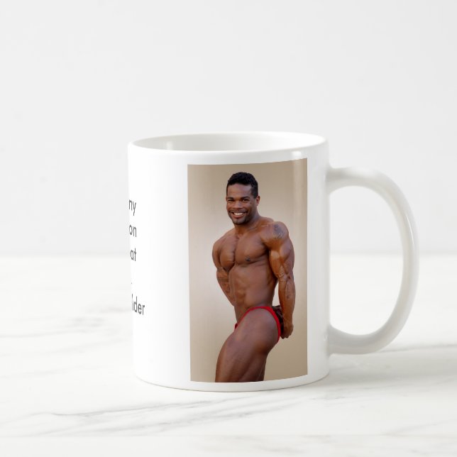 Anthony Marmon   ein großer USA-Bodybuilder… Kaffeetasse (Rechts)