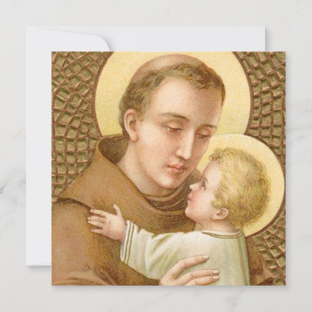 Anthony of Padua & the Christ Child (JM 05) (Vorderseite)