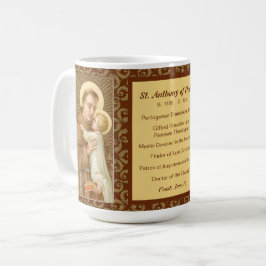 Anthony of Padua & the Christ Child (JM 05) Kaffeetasse