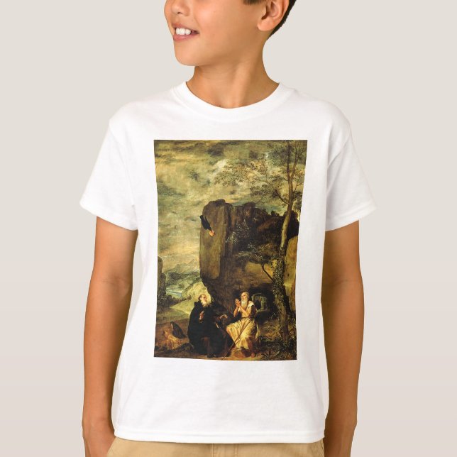Anthony the Great and Paul of Thebes T-Shirt (Vorderseite)