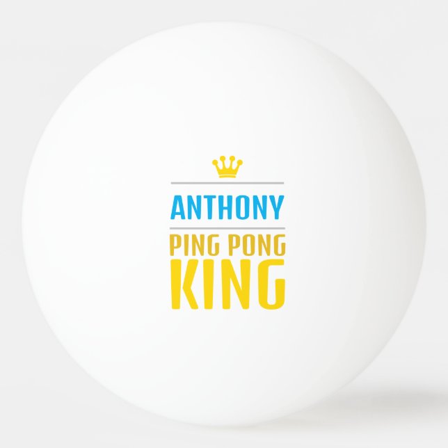 Anthony Tischtennisball (Vorderseite)