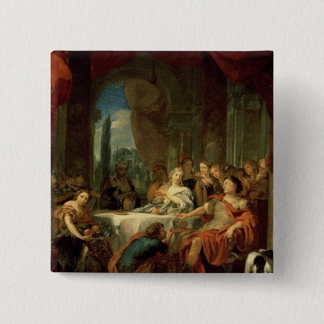 Anthony und Kleopatra Button (Vorderseite)