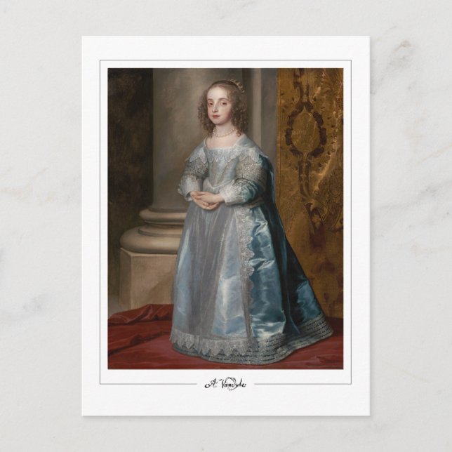 Anthony van Dyck #16 - Fine Art Postcard Postkarte (Vorderseite)