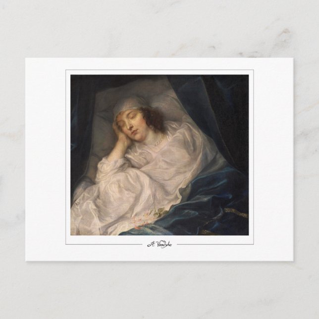 Anthony van Dyck #32 - Fine Art Postcard Postkarte (Vorderseite)
