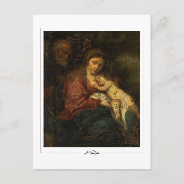 Anthony van Dyck #572 - Fine Art Postcard Postkarte (Vorderseite)
