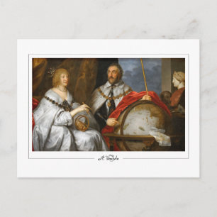 Anthony van Dyck #583 - Fine Art Postcard Postkarte