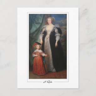 Anthony van Dyck #627 - Fine Art Postcard Postkarte