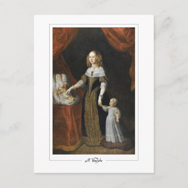 Anthony van Dyck #660 - Fine Art Postcard Postkarte (Vorderseite)