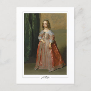 Anthony van Dyck #680 - Fine Art Postcard Postkarte