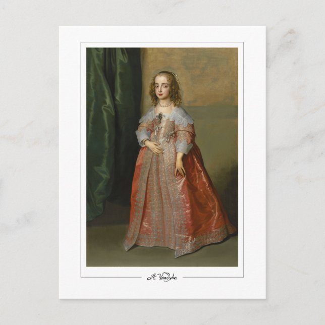 Anthony van Dyck #680 - Fine Art Postcard Postkarte (Vorderseite)