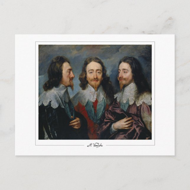 Anthony van Dyck #7 - Fine Art Postcard Postkarte (Vorderseite)