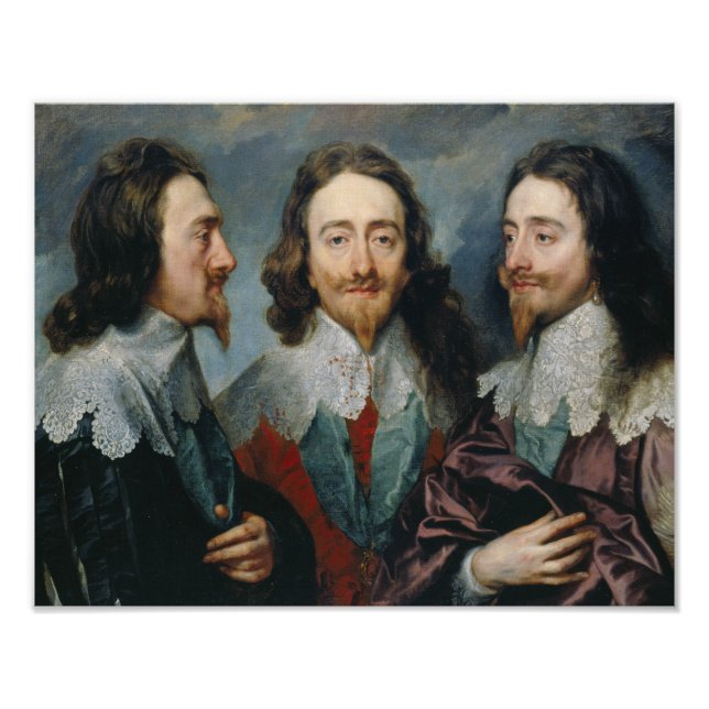 Anthony van Dyck - Charles I (1600-49) Fotodruck (Vorne)