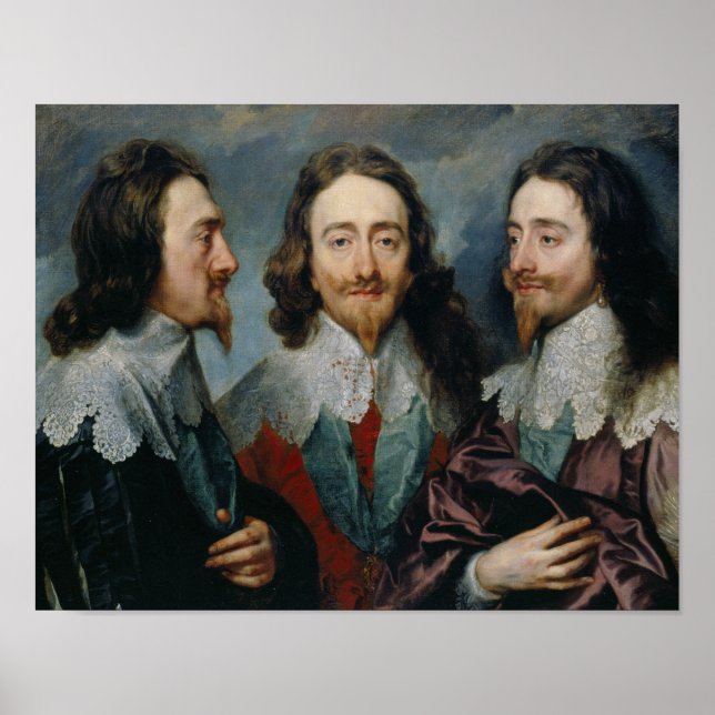 Anthony van Dyck - Charles I (1600-49) Poster (Vorne)