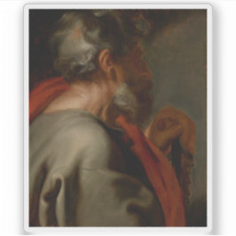 Anthony van Dyck - Der Apostel Simon Aufkleber