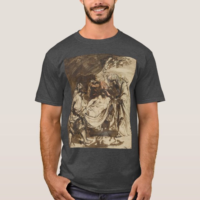 Anthony van Dyck - Die Grablegung T-Shirt (Vorderseite)