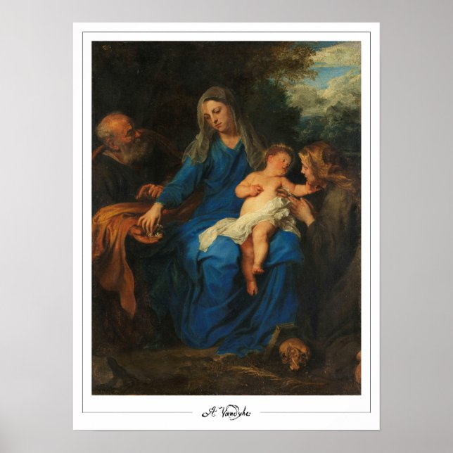 Anthony van Dyck Zedign Art Poster #116 (Vorne)
