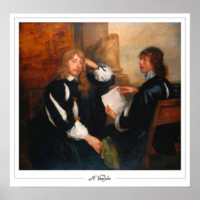 Anthony van Dyck Zedign Art Poster #120 (Vorne)