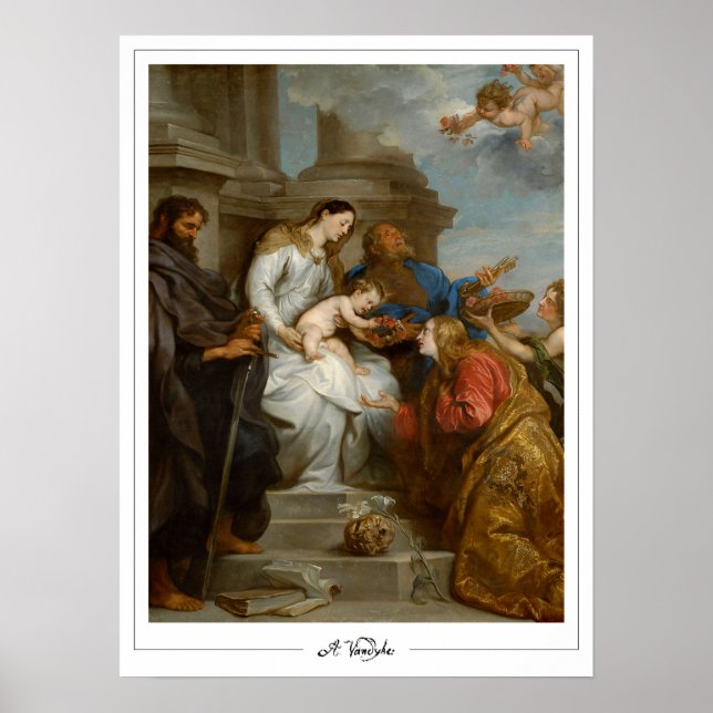 Anthony van Dyck Zedign Art Poster #199 (Vorne)