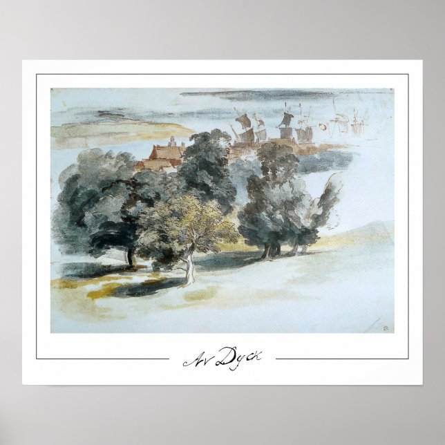 Anthony van Dyck Zedign Art Poster #230 (Vorne)