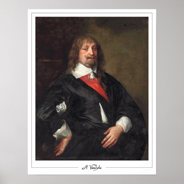 Anthony van Dyck Zedign Art Poster #581 (Vorne)