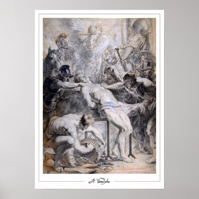 Anthony van Dyck Zedign Art Poster #593 (Vorne)